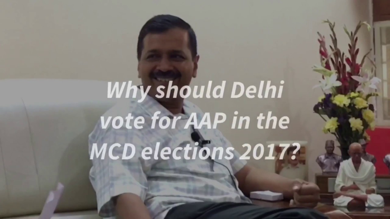 Arvind Kejriwal talks Delhi MCD elections