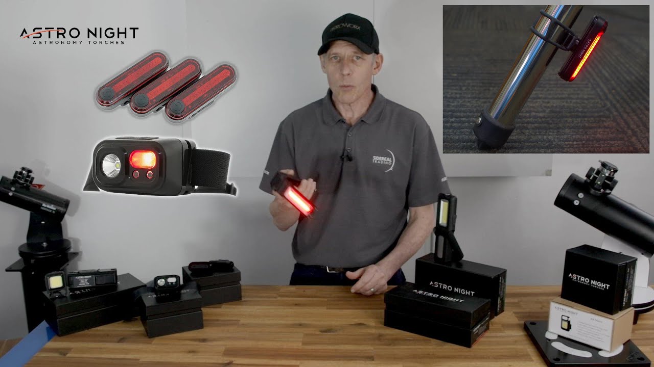 Torches designed for astronomy by Astro Night