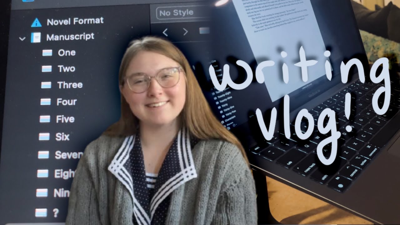 starting my new novel ☕ cozy and productive writing vlog 🍂