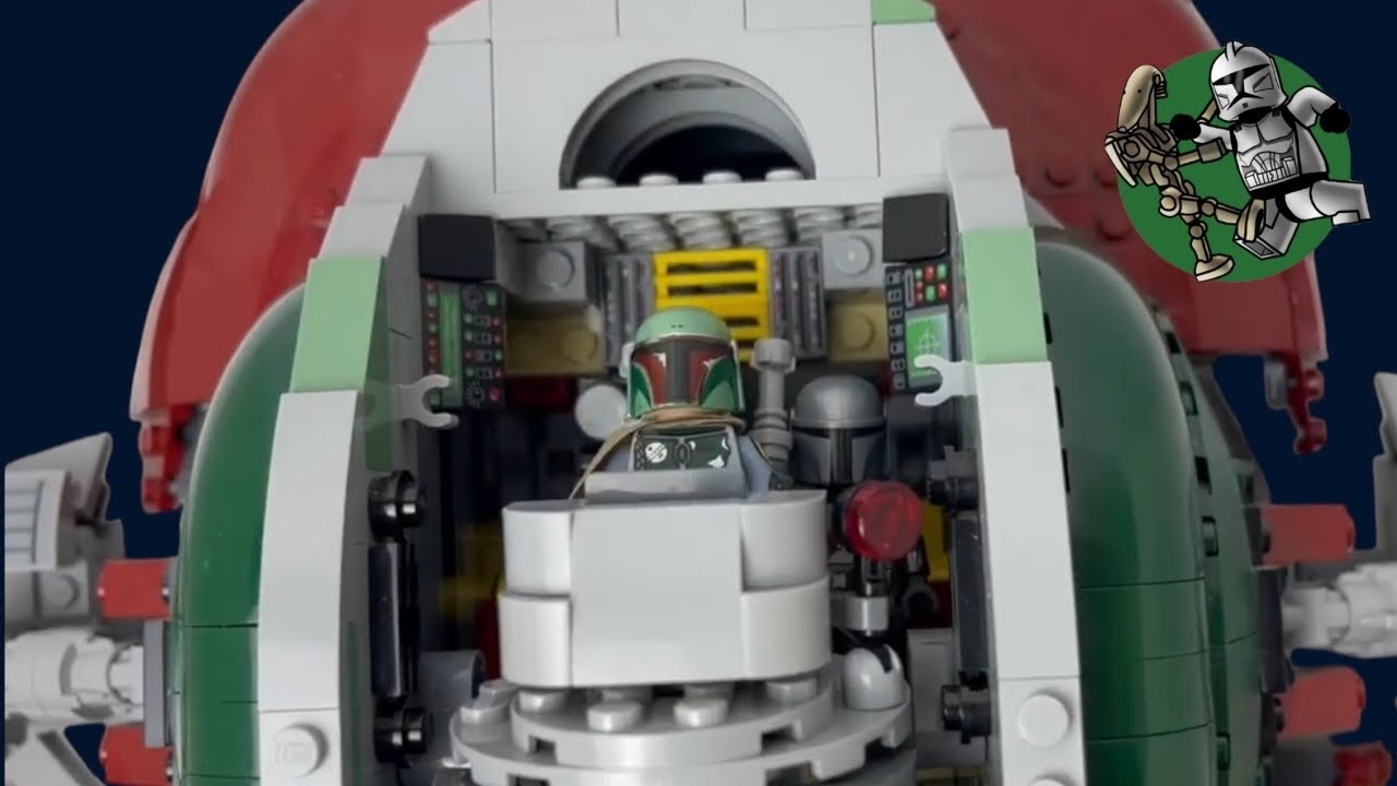 How To Upgrade Your UCS Slave 1 - 75060 - (Three Seated Cockpit + Seismic Bomb MOC)