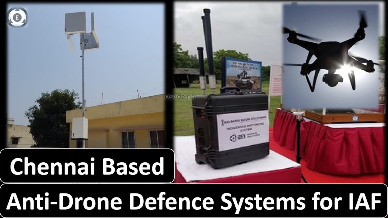 Chennai Based Anti-Drone Defence Systems for IAF