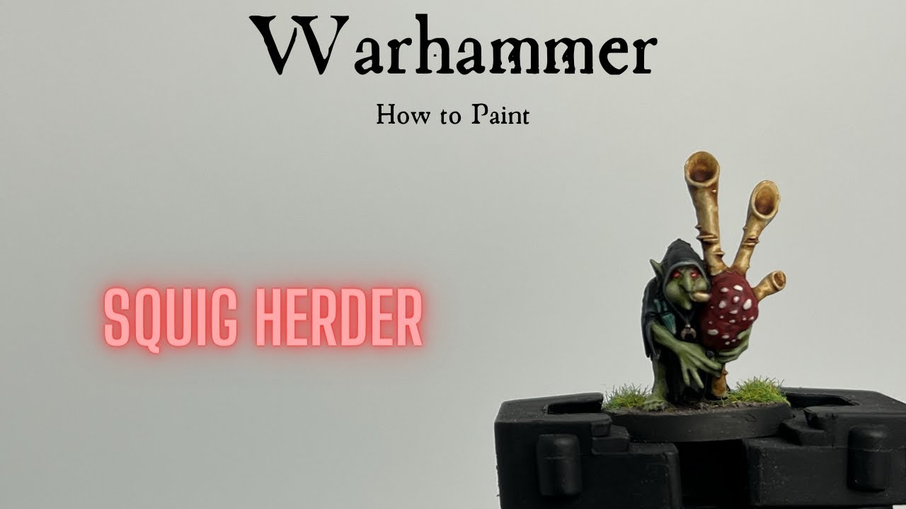 How to Paint a Squig Herder