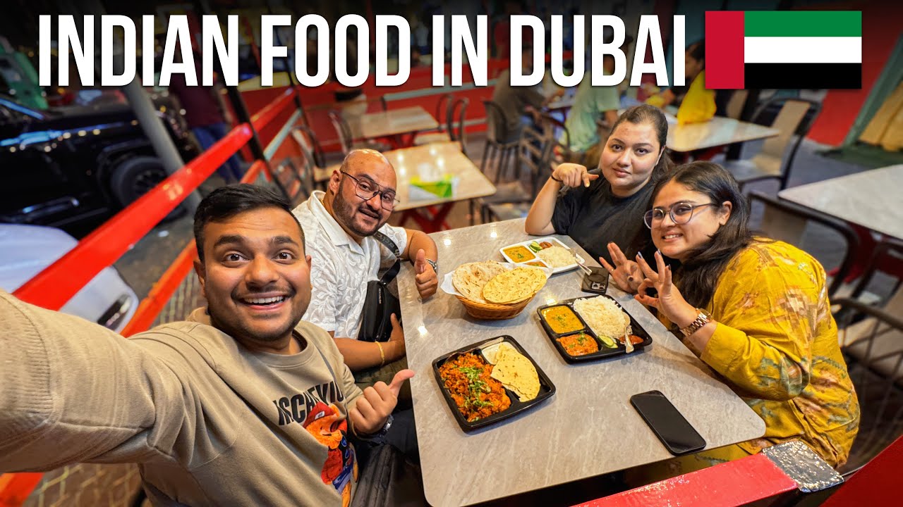 Trying Indian Food In Dubai 😍