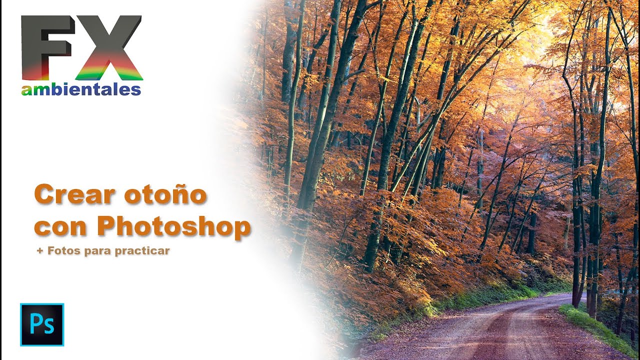 Crear oto&ntilde;o con Photoshop, efectos especiales ambientales