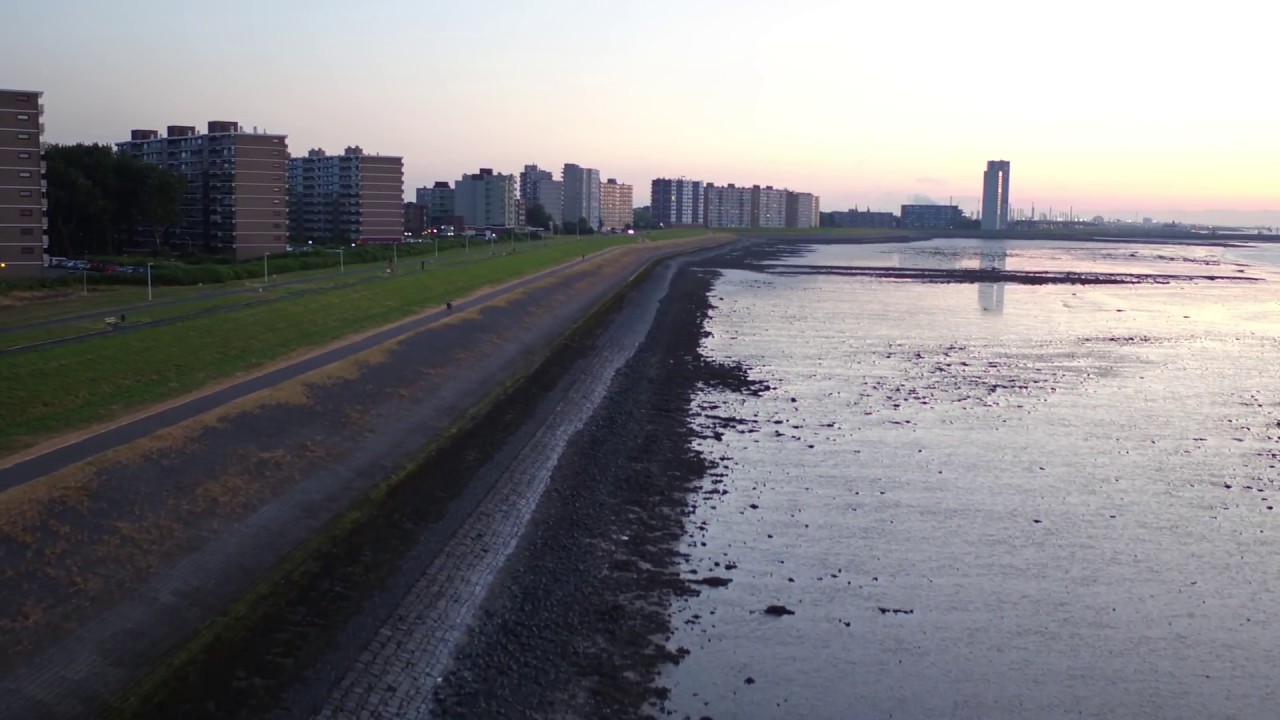 video langs de kust van terneuzen