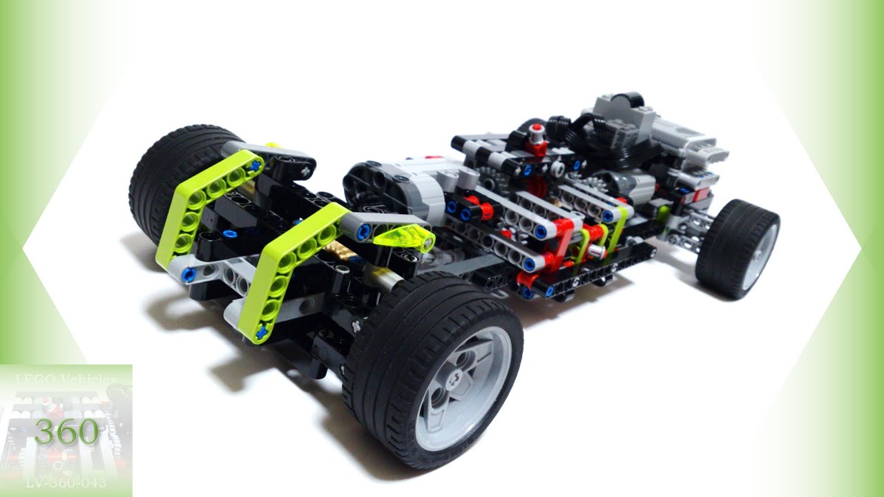 4WD RC Car with 4MT, Rear Differential Lock, and Center Diff-Lock [LEGO Technic LV-360]