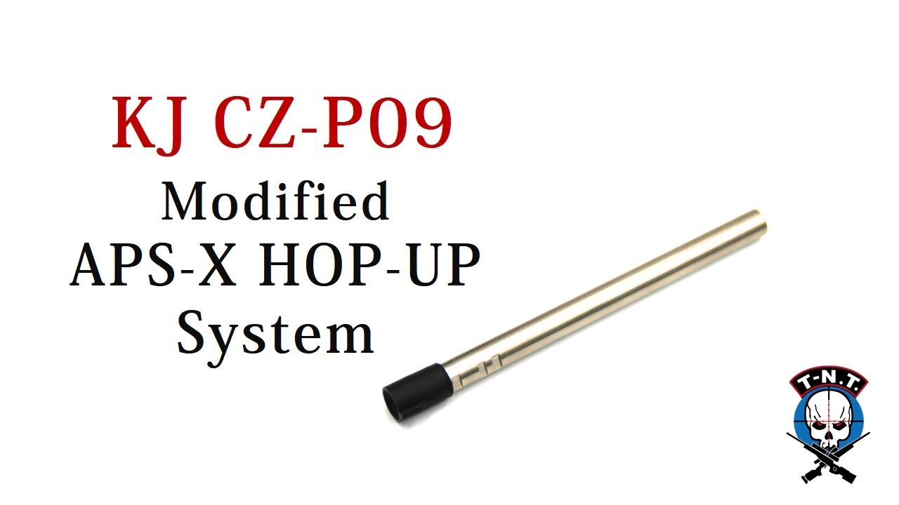 【TAIWAN T-N.T. STUDIO】KJ CZ-P09 Modified APS-X HOP-UP System instruction