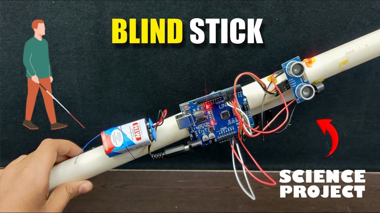 How To Make Smart Blind Stick || Smart Blind Stick || Blind Stick #arduinoprojects #blind #arduino 