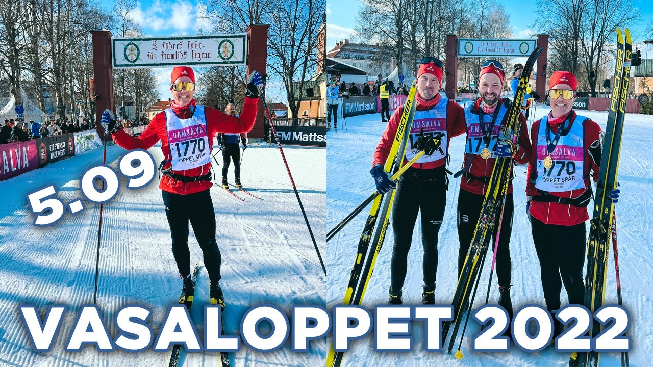 VASALOPPET 2022 - JAG KLARADE DET PÅ 5.09 | VLOGG² 41