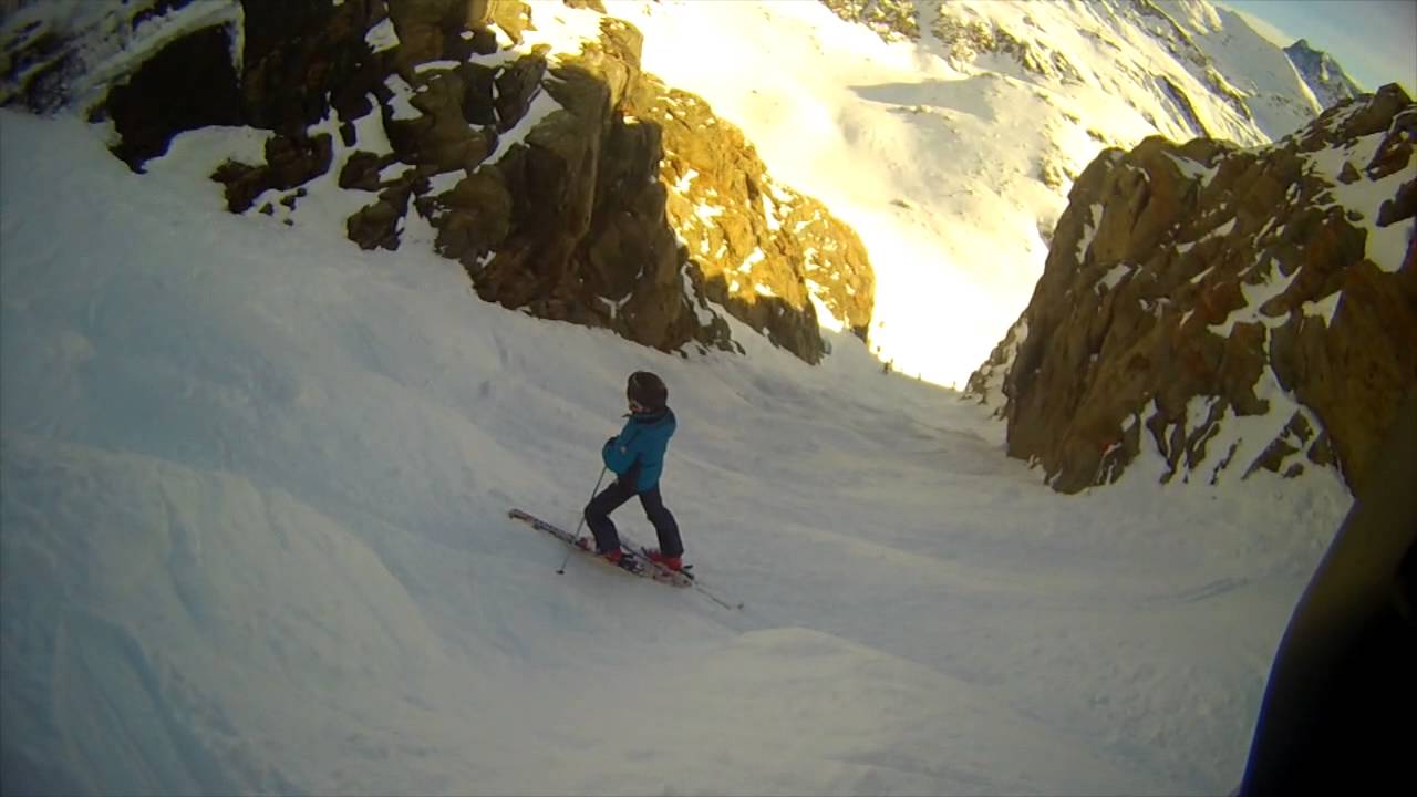 Punta Indren - Canale dell'Aquila ski ride