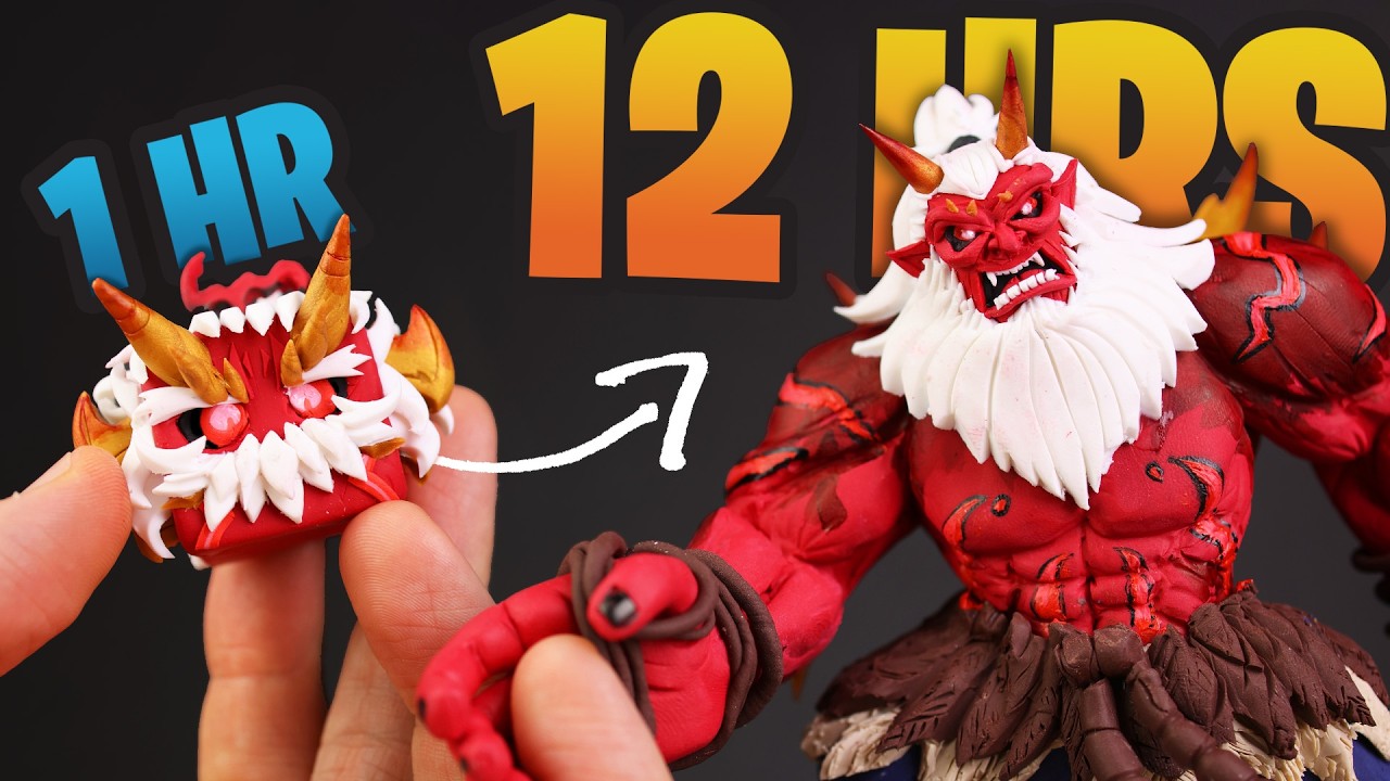 1 Hour vs 12 Hours Sculpting in Blox Fruits! (Fiend Fruit)