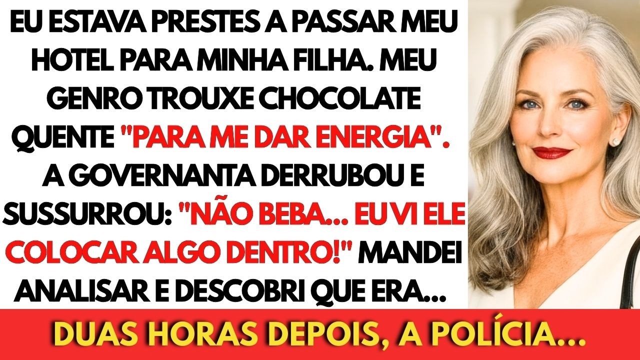 Meu Genro Me Trouxe Chocolate Antes Da Reunião. A Governanta Derrubou De Propósito. Isso Me...