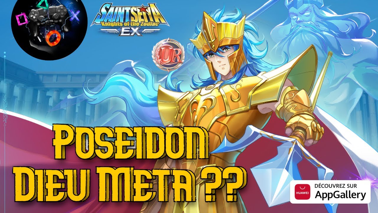 POSEIDON  UR : le Dieu des Océans va DÉTRUIRE la META ? 🌊 Saint Seiya EX