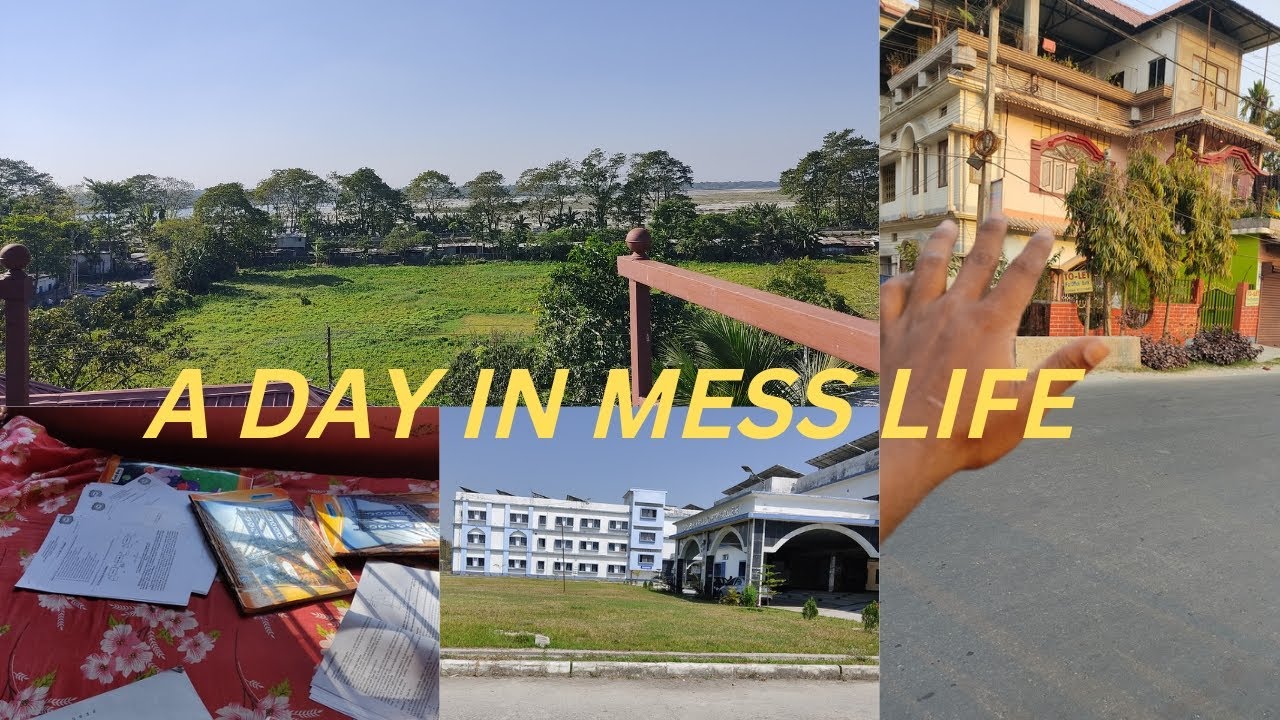 A DAY IN MESS LIFE 🧿 COOCHBEHAR GOVERNMENT ENGINEERING COLLEGE 📌ELECTRICAL ENGINEERING ⚡#Mess_Vlog1