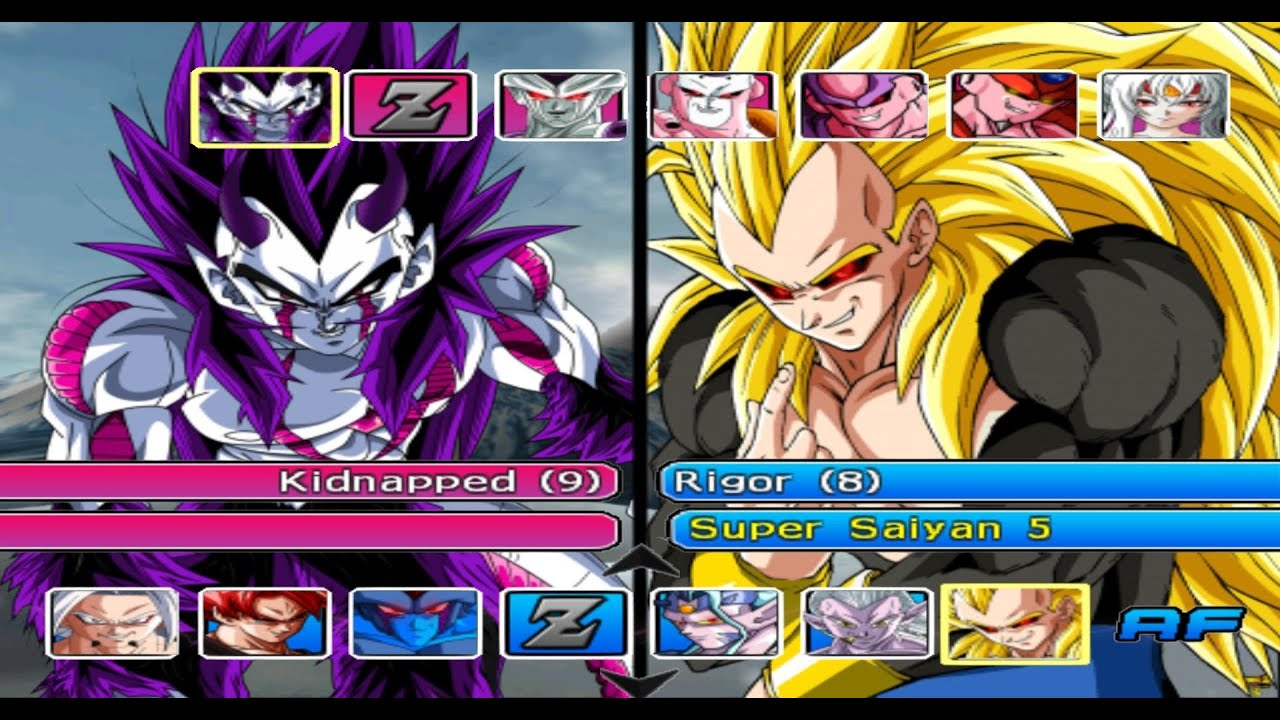 Touketsu Vegeta VS Rigor Super Saiyan 5 | Battle 4 | Tenkaichi 3 Anime War
