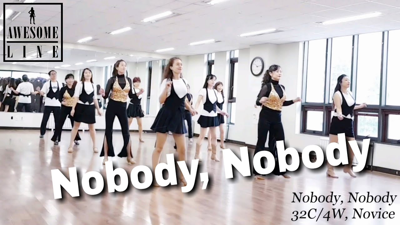 Nobody, Nobody Line Dance - Betty Lee(Beginner Level)