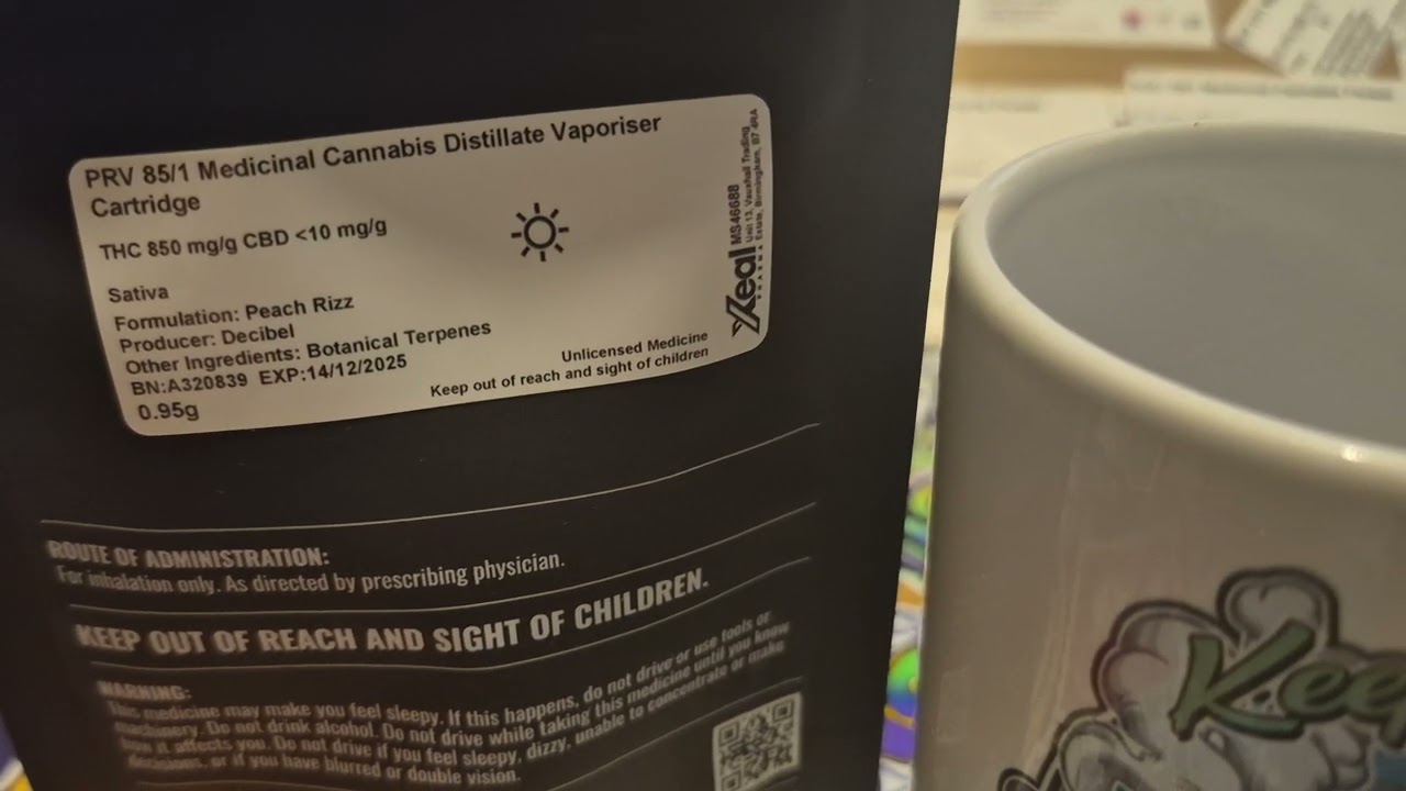 4C Labs PRV T807 Peach Rizz 🍑 😋Medical Cannabis Cartridge Review coming soon !!!! (18+)