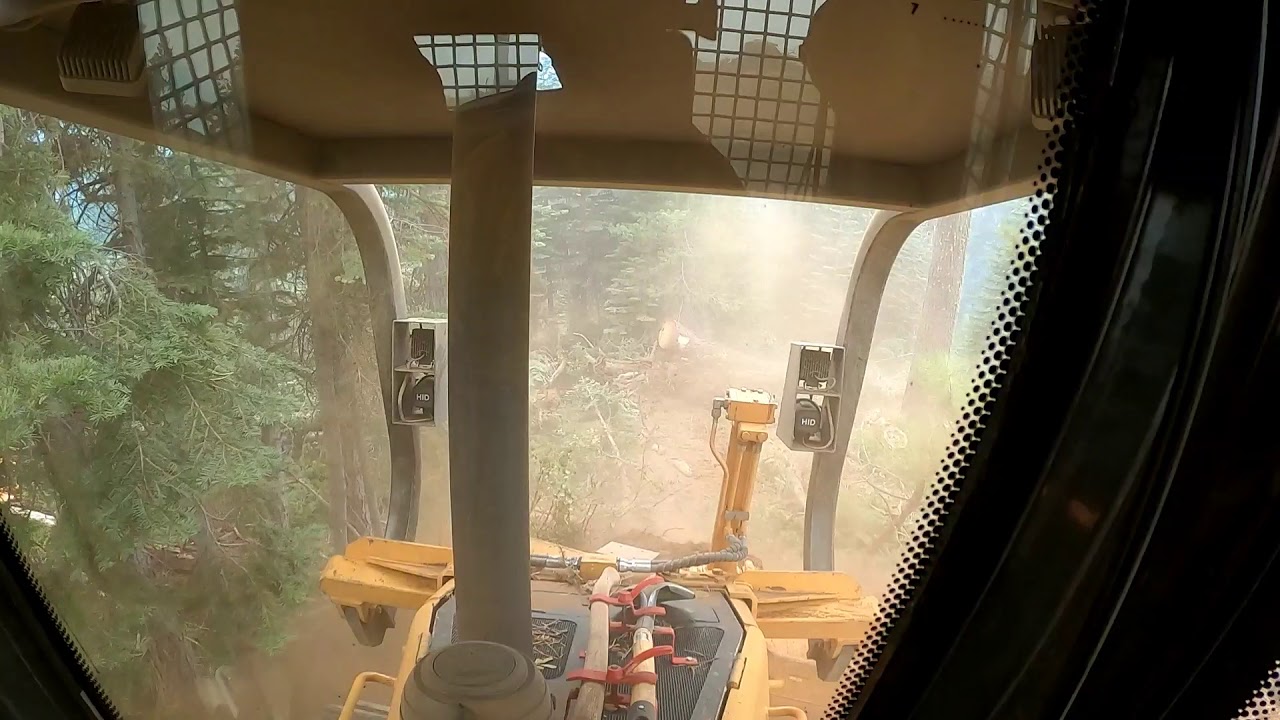 North complex fire more dozer line