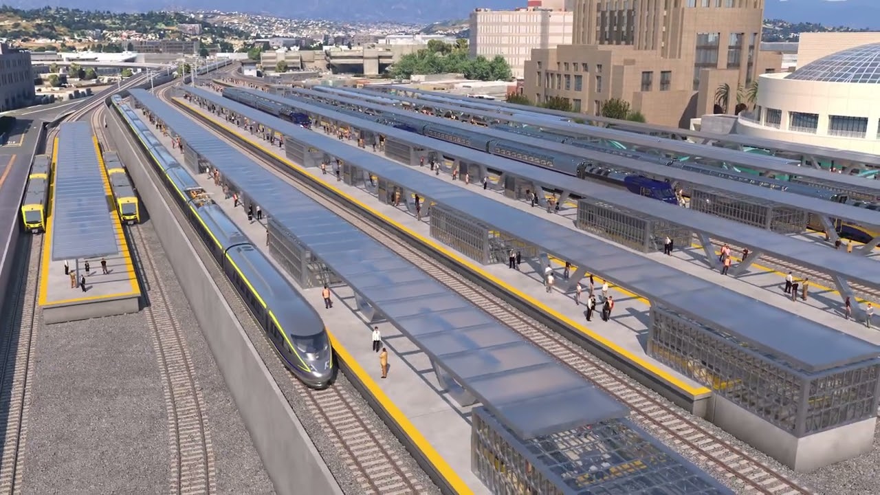 How California High Speed Rail Will Link Us! #fyp #viral #chsr #hsr #fast #train #rendering #cal