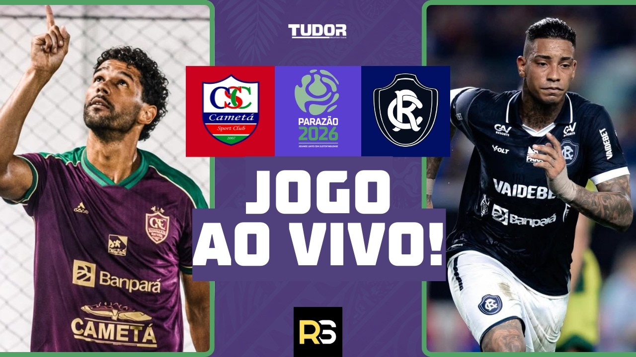 🔴 JOGO AO VIVO! CAMETÁ x REMO | SEMIFINAL DO CAMPEONATO PARAENSE 2026!