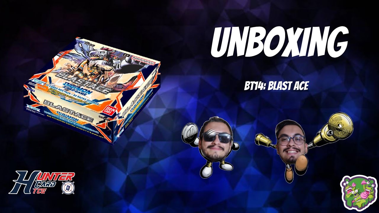UNBOXING BT14: Blast Ace - Digimon TCG