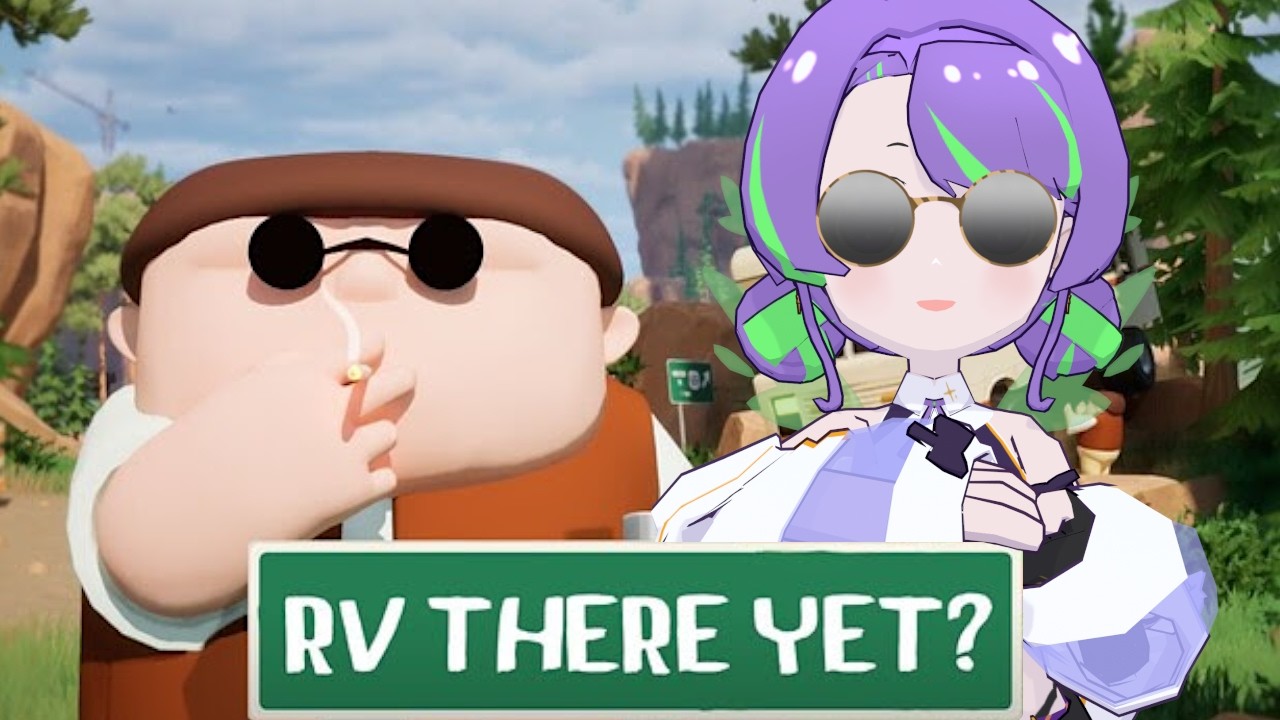 【RV There Yet?】初めてのキャンピングカー旅 【 #Vtuber ／#大御祢リンネ 】