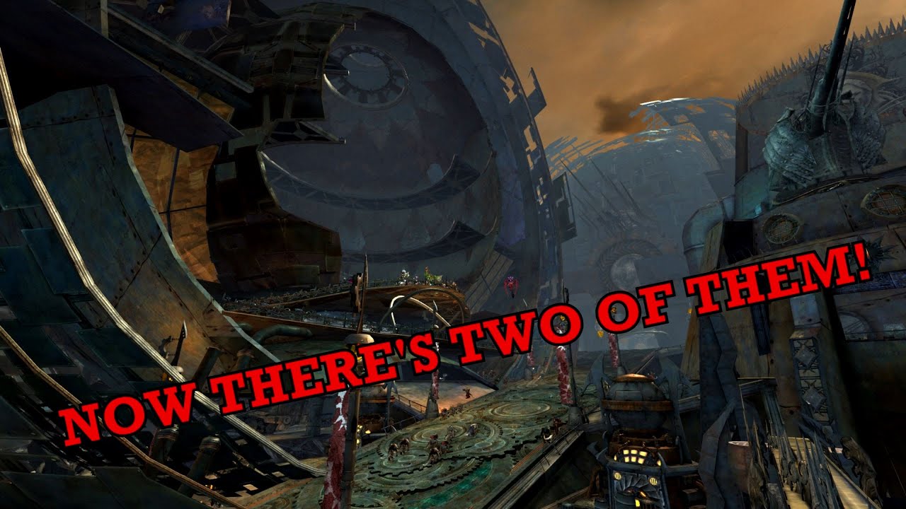 They built a second Black Citadel in the original