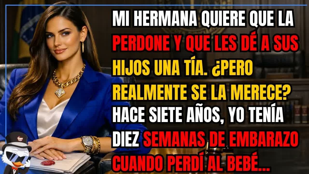 Mi hermana quiere que la perdone y que les dé a sus hijos una tía ¿Pero realmente se la merece？