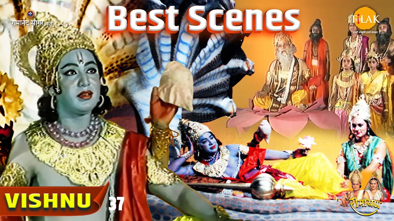 Best Scenes | Vishnu | Ramayan | पापी रावण से पीड़ित होकर यह पृथ्वीवासी आपकी शरण में आए है
