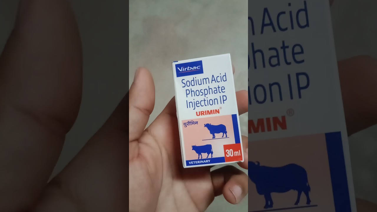 sodium acid phosphate injection, Uri mean injection use in veterinary