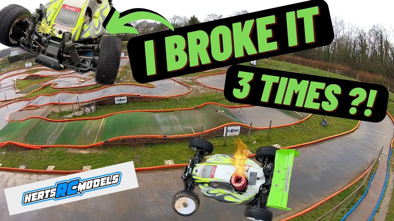 Starting To Think My Budget Nitro RC Doesn't Have What It Takes!!: 2nd Ever Track Day
