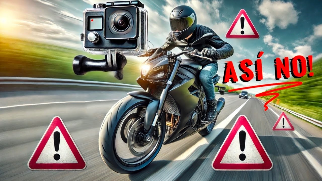 9 GRANDES ERRORES al GRABAR VIDEOS en MOTO