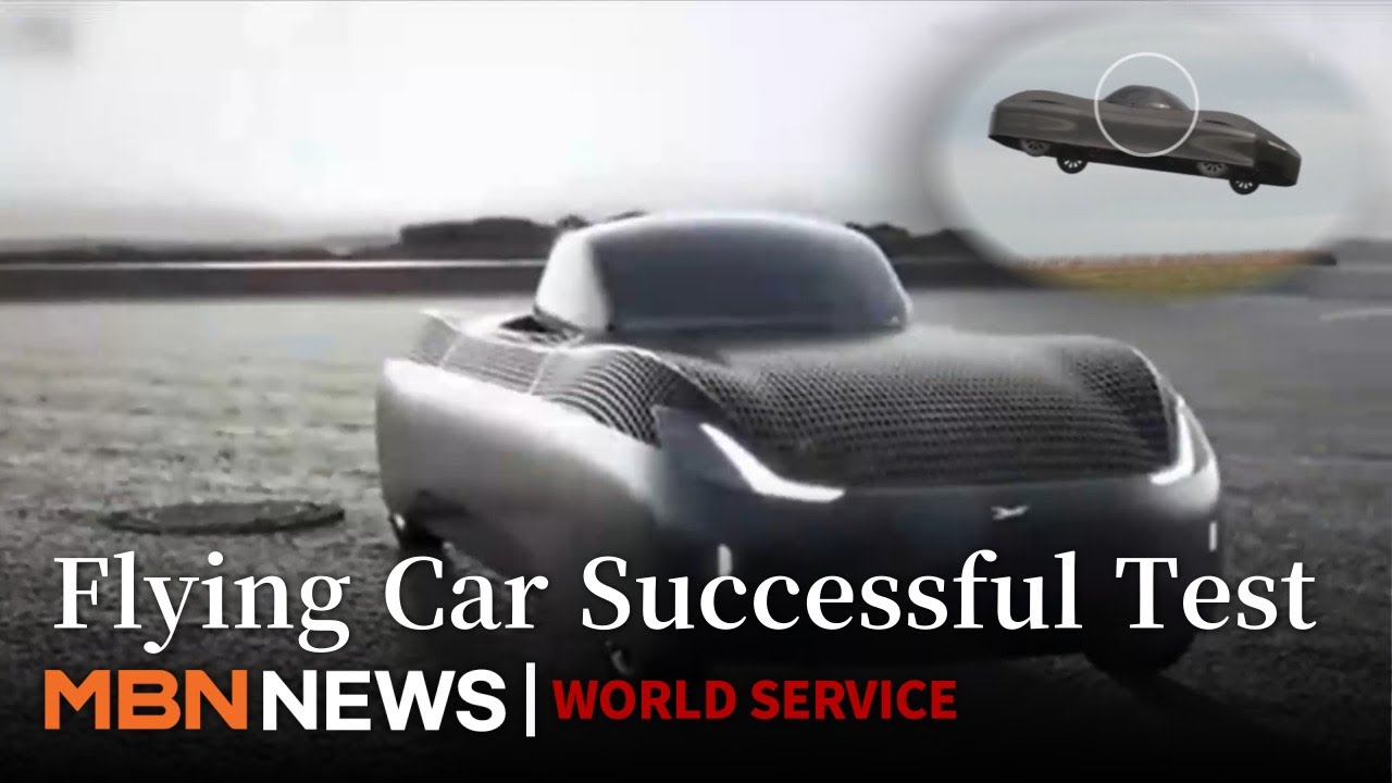 A Flying Car Worth $300,000 : First Successful Test Flight in the U.S.