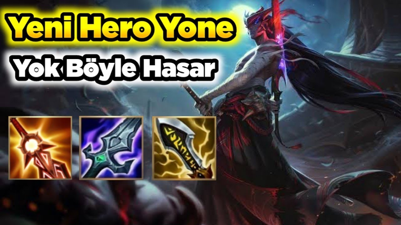 Wild Rift Yeni Hero Yone Herkesi Yok Ediyor Bu Nasıl Hasar Lan Böyle LoL Mobile