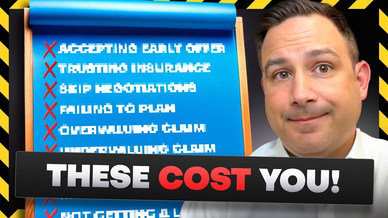 Top 10 Workers Comp Settlement MISTAKES!