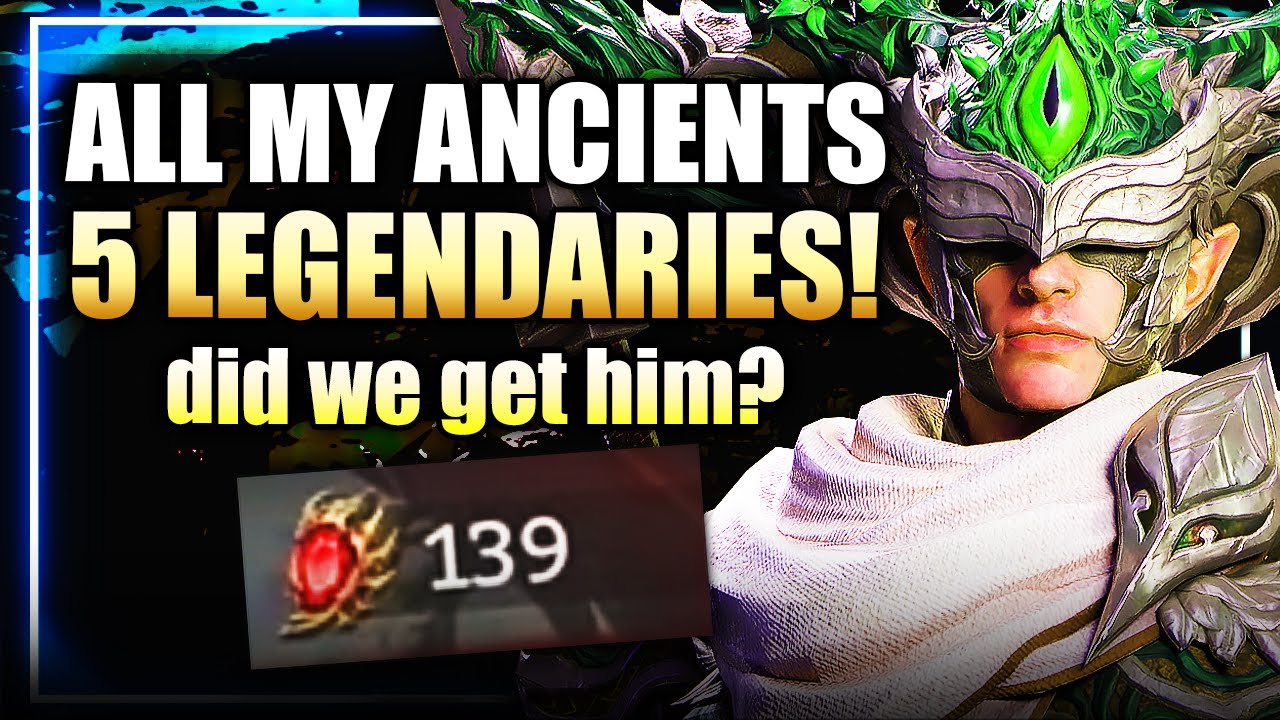 5 LEGGOS from MY ANCIENT SUMMONS! But Did We FINALLY Get Iovar? ⁂ Watcher of Realms