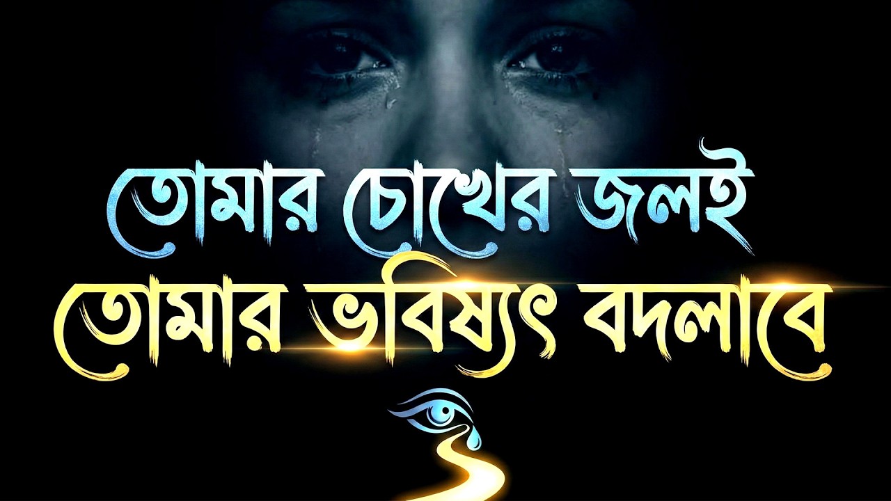 তোমার চোখের জলই তোমার ভবিষ্যৎ বদলাবে