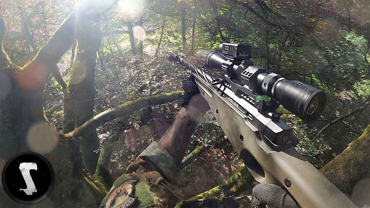 Airsoft Sniper Hides in TREETOPS and Wipes Out EVERYONE.