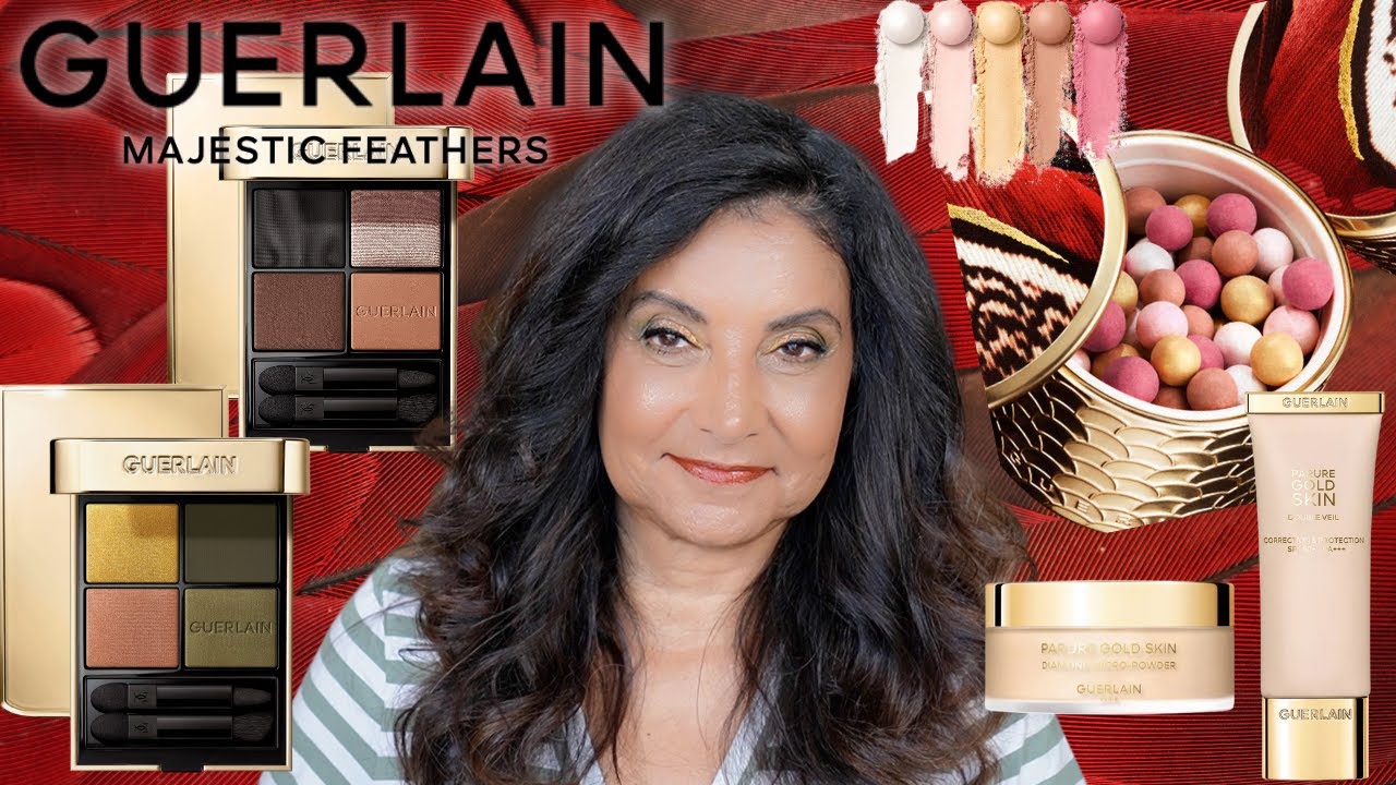 Guerlain Majestic Feathers Ombres G and Meteorites with comparisons