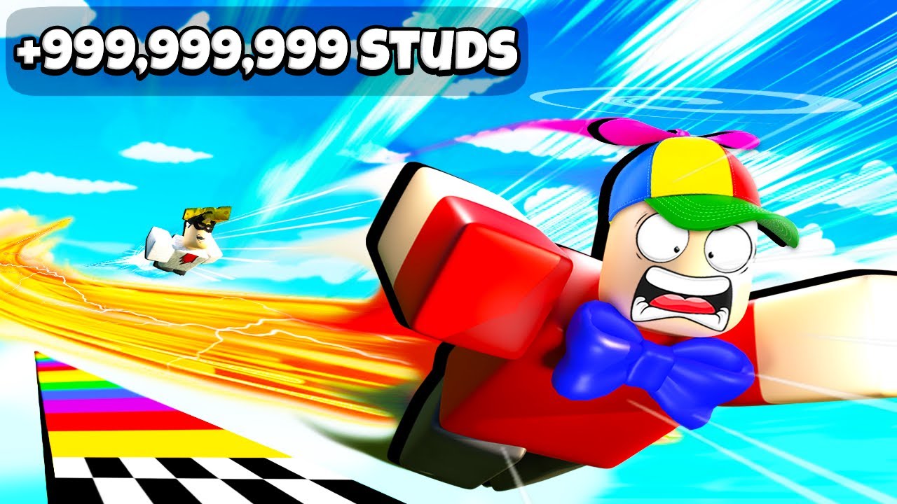 How far can you fly CHALLENGE! (Roblox)