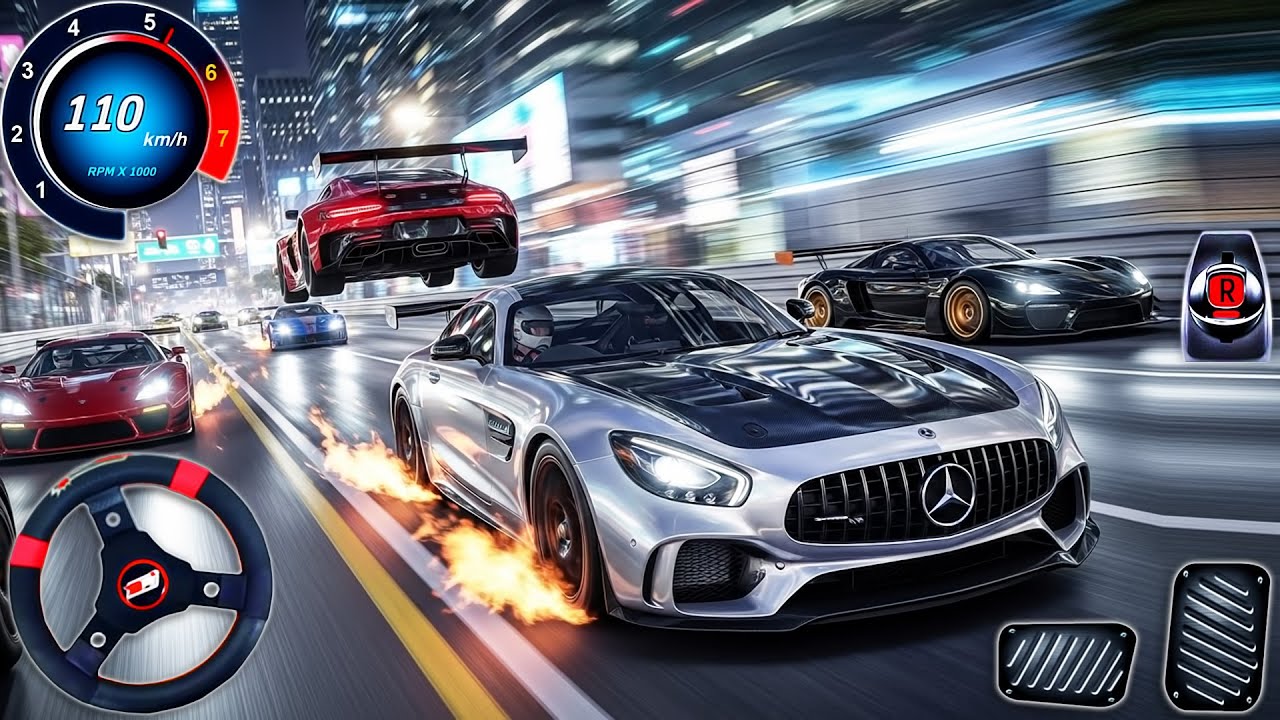 Mercedes AMG GT Sport Racing - Asphalt 9 Legends Unite Simulator 3D - Android GamePlay #30