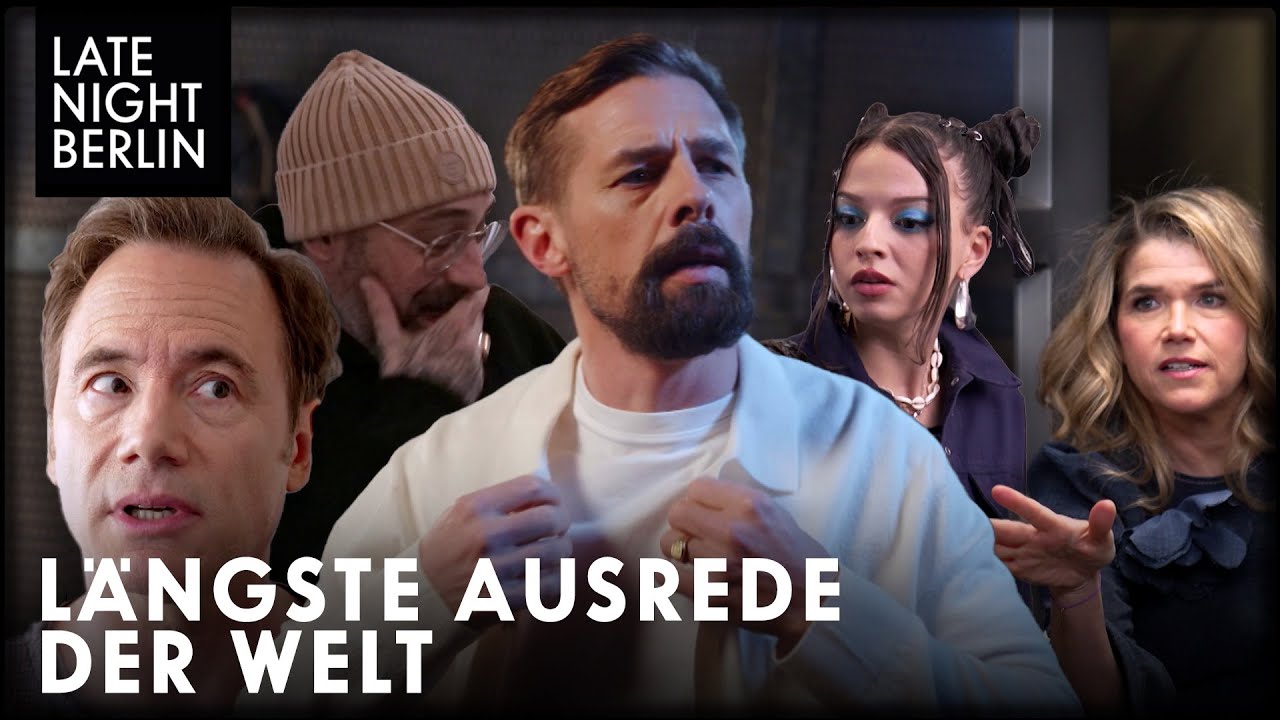 Wegen Shirin David, Kurt Krömer & Nina Chuba kommt Klaas zu spät | Late Night Berlin