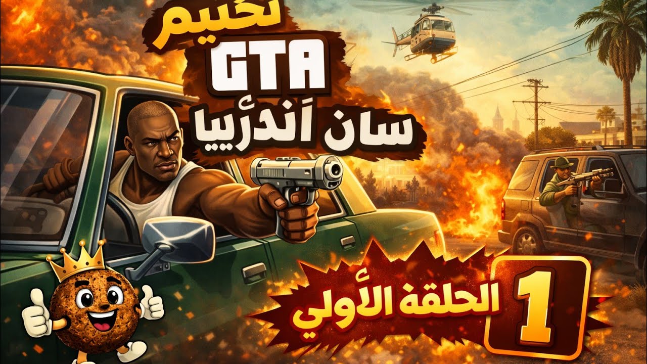 تختيم GTA San Andreas/الحلقة الاولي 🔥🔥#gta_sanandreas #gaming #martin_gamer