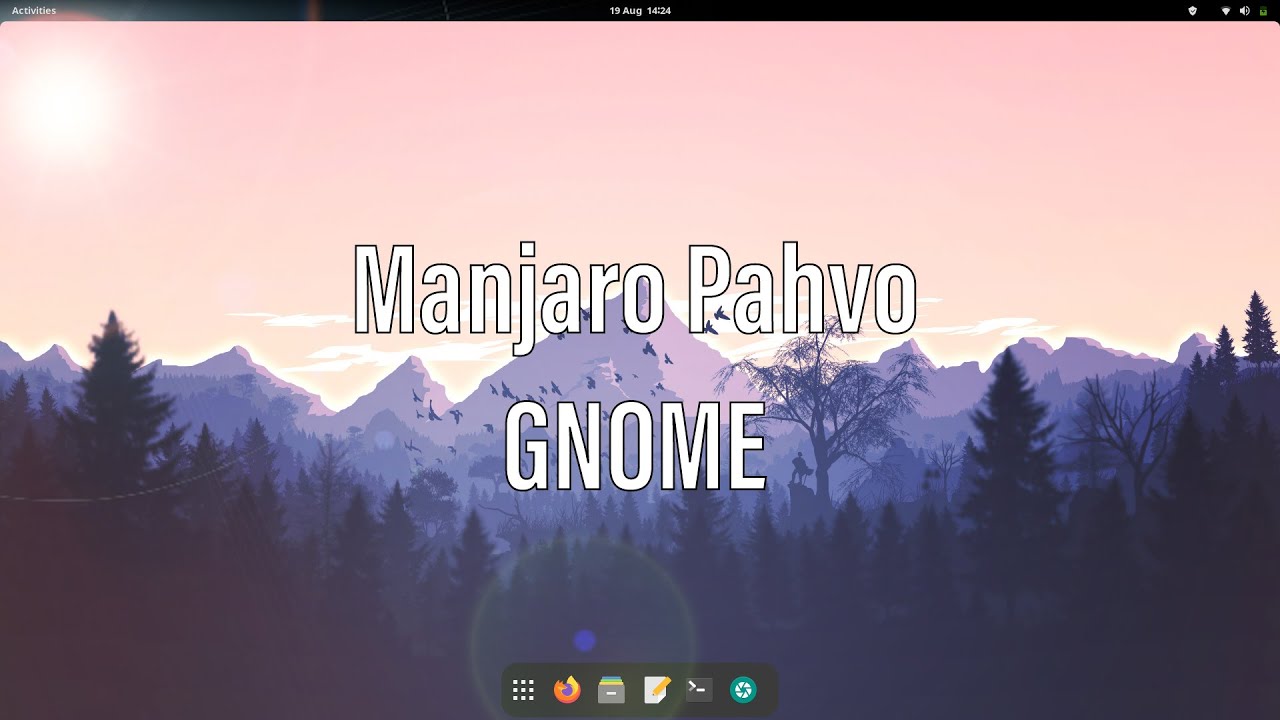 Manjaro Pahvo | The Best GNOME Experience