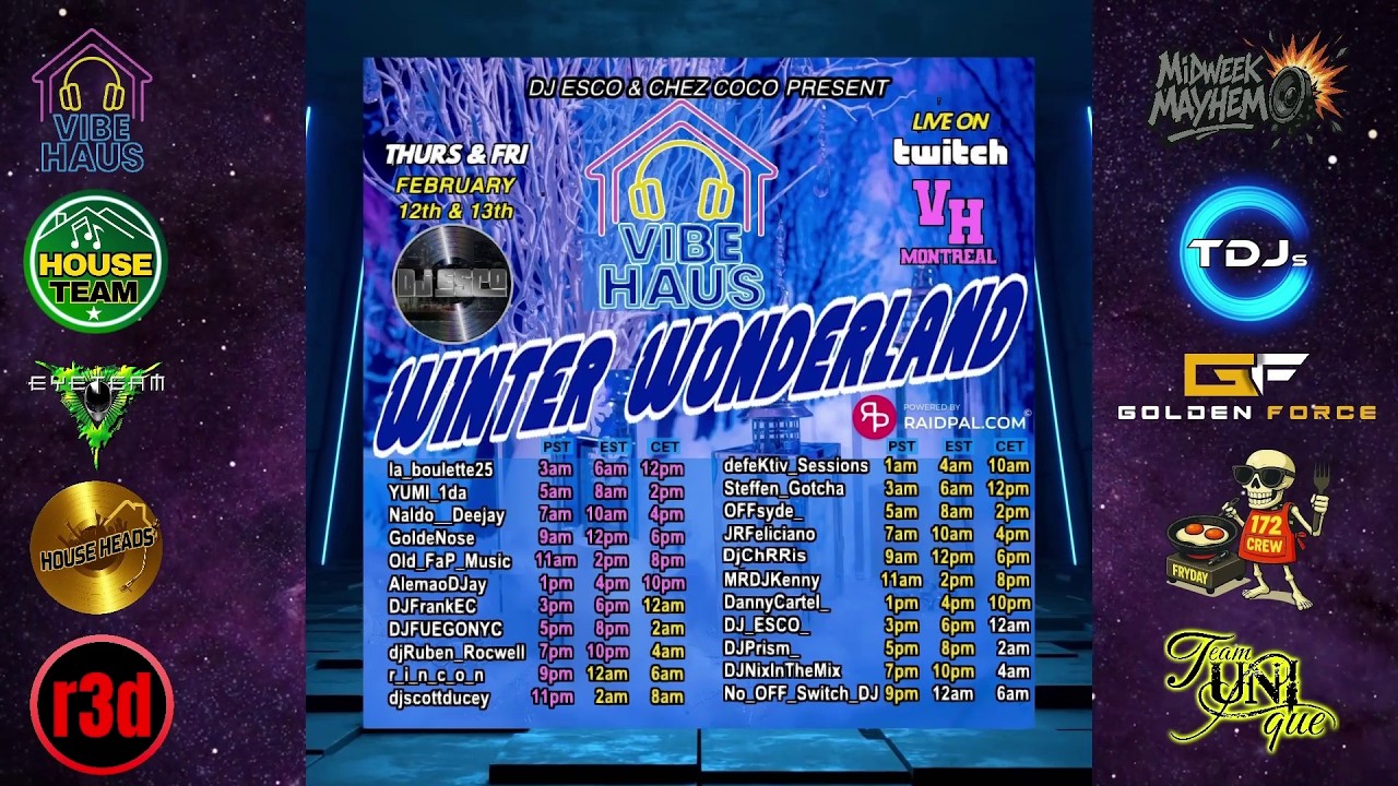 VIBE HAUS Winter Wonderland - February 2026