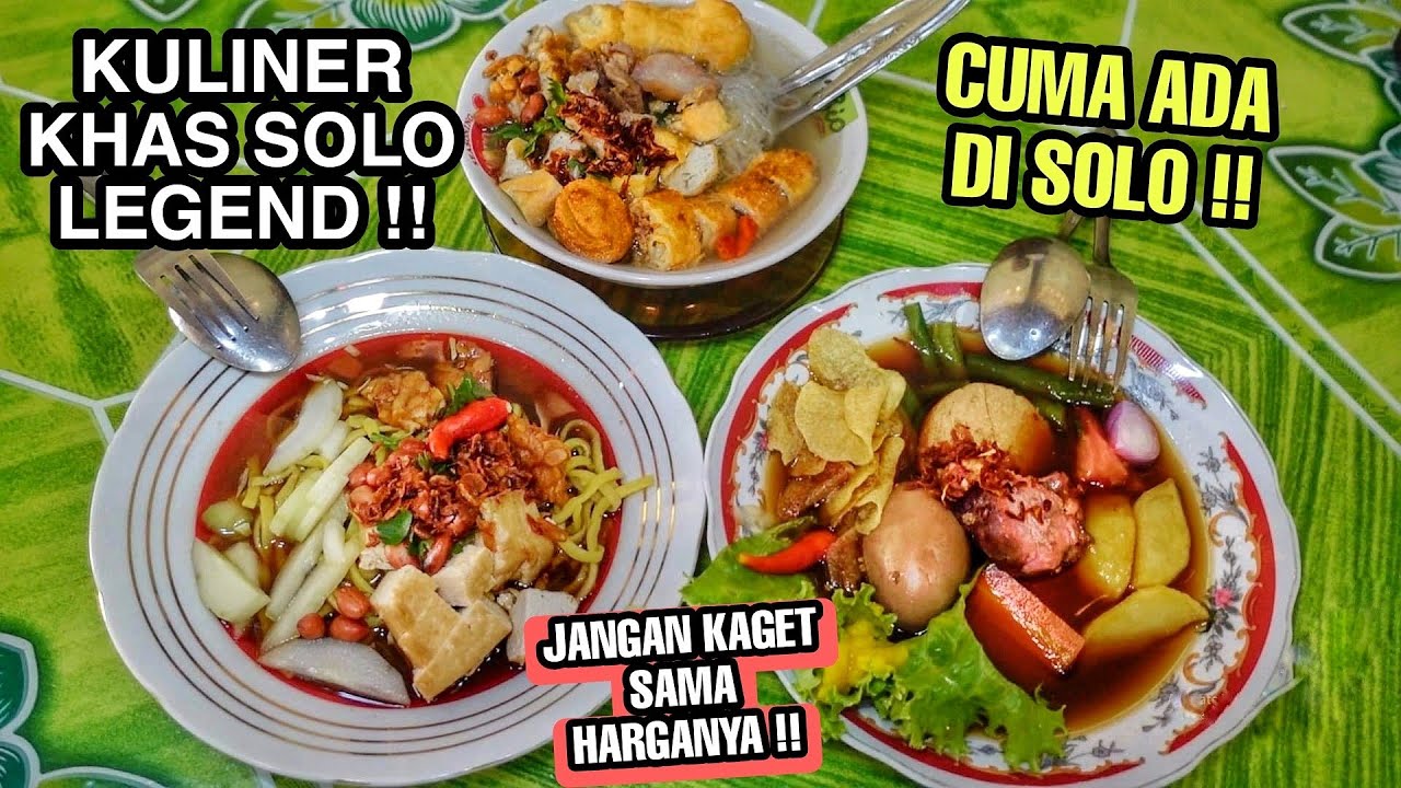 KULINER KHAS SOLO LEGEND !! TAHU ACAR , MIE TOPRAK , SELAT SOLO NYA ENAK DAN MURAH !! | SELAT BU CIP