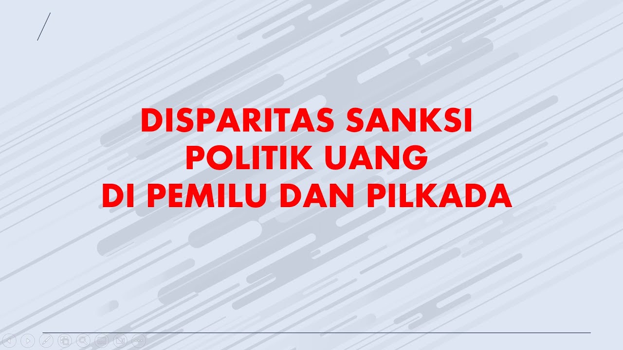 Beda Sanksi Politik Uang di Pemilu dan Pilkada