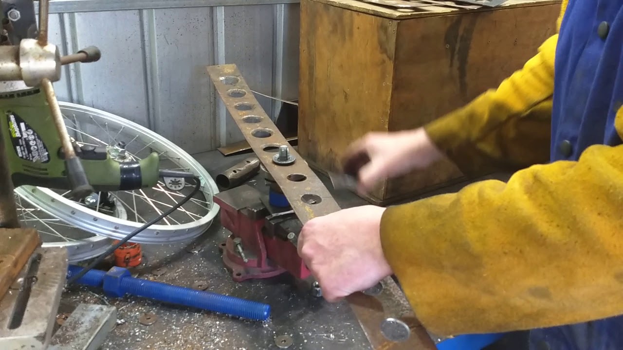 DIY Dimple Die tooling for steel.