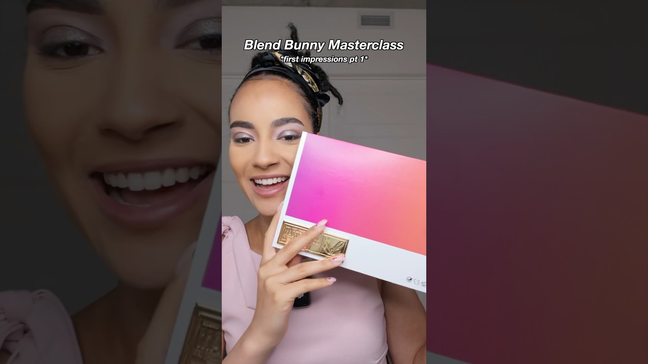 Trying Blend Bunny Masterclass pt 1 💖 