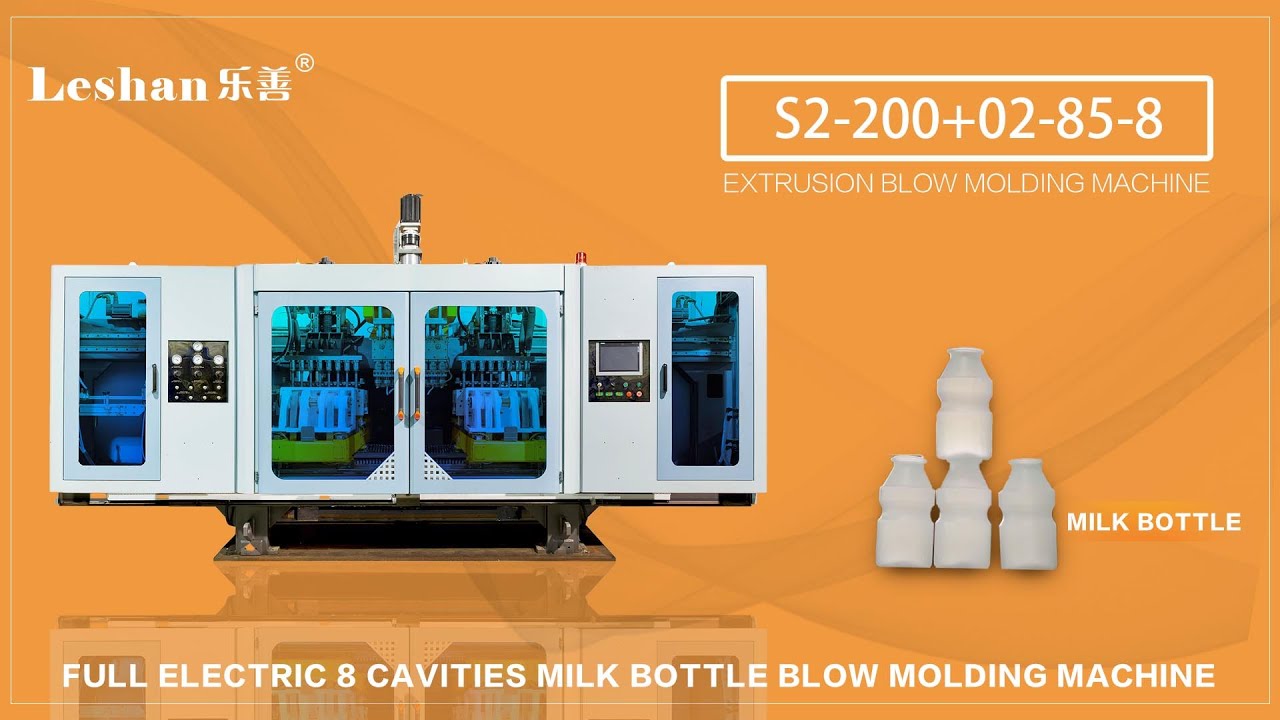 Leshan six cavities blow molding machine for 500ml detergent products